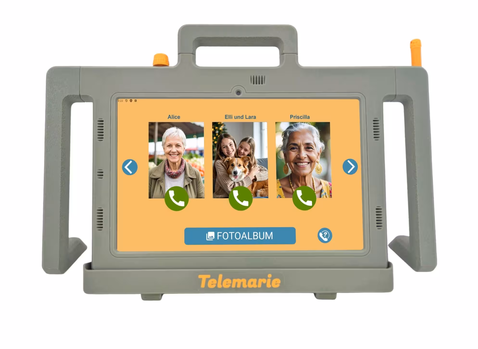 Telemarie Tablet mit robuster Hülle